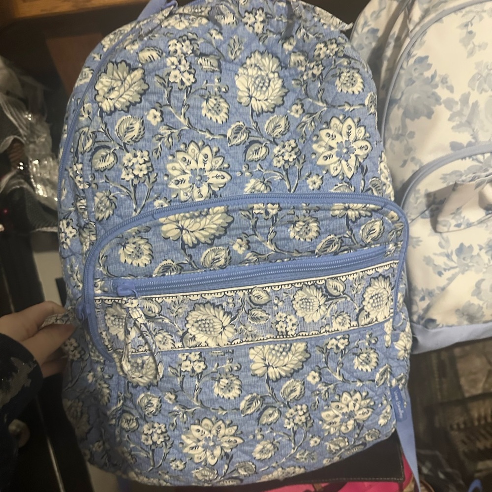 Vera Bradley Blue Floral Backpack